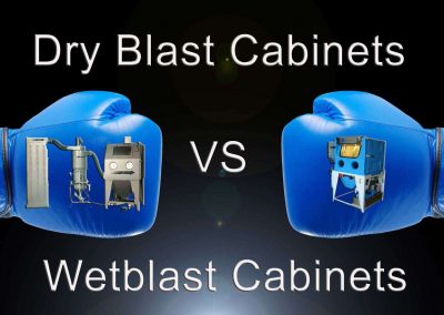Dry Blasting vs Wet Blasting