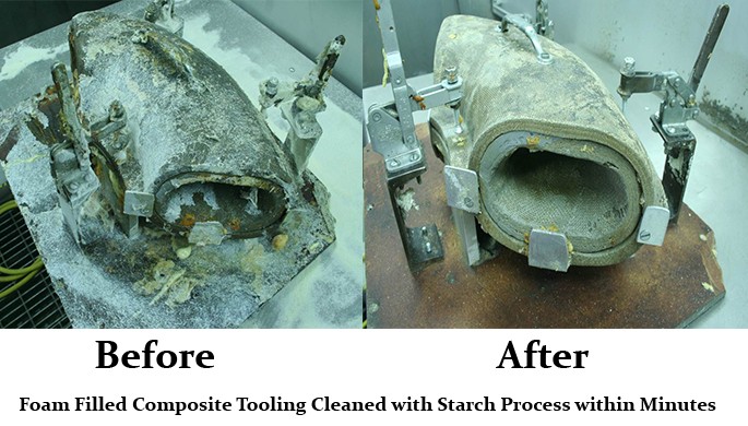 composite tool cleaning