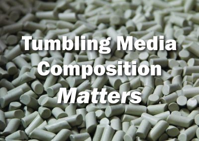 Tumbling Media Composition Matters