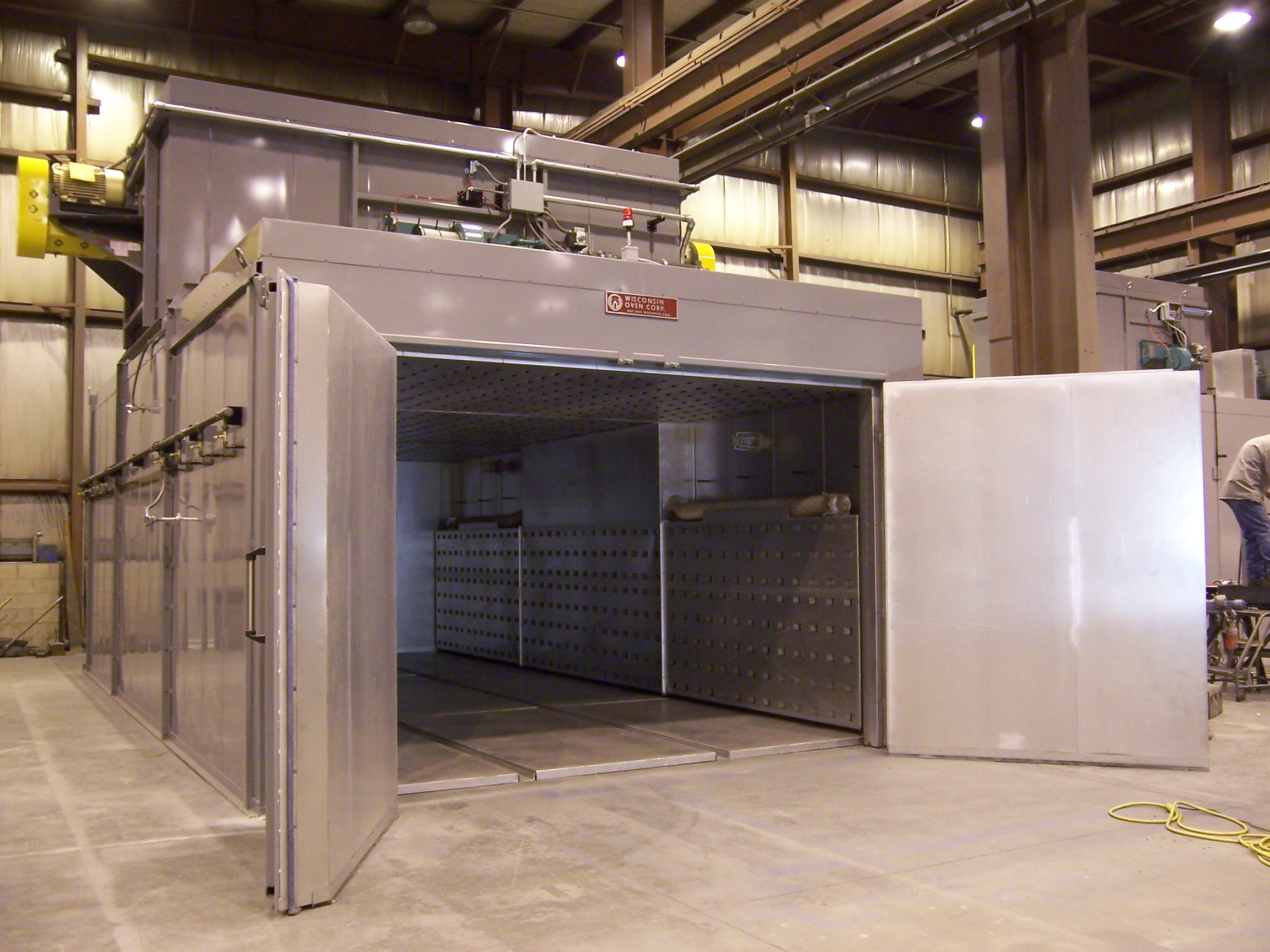 industrial curing oven