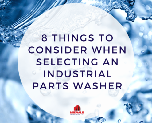 what to consider when purchasing an industrial parts washer