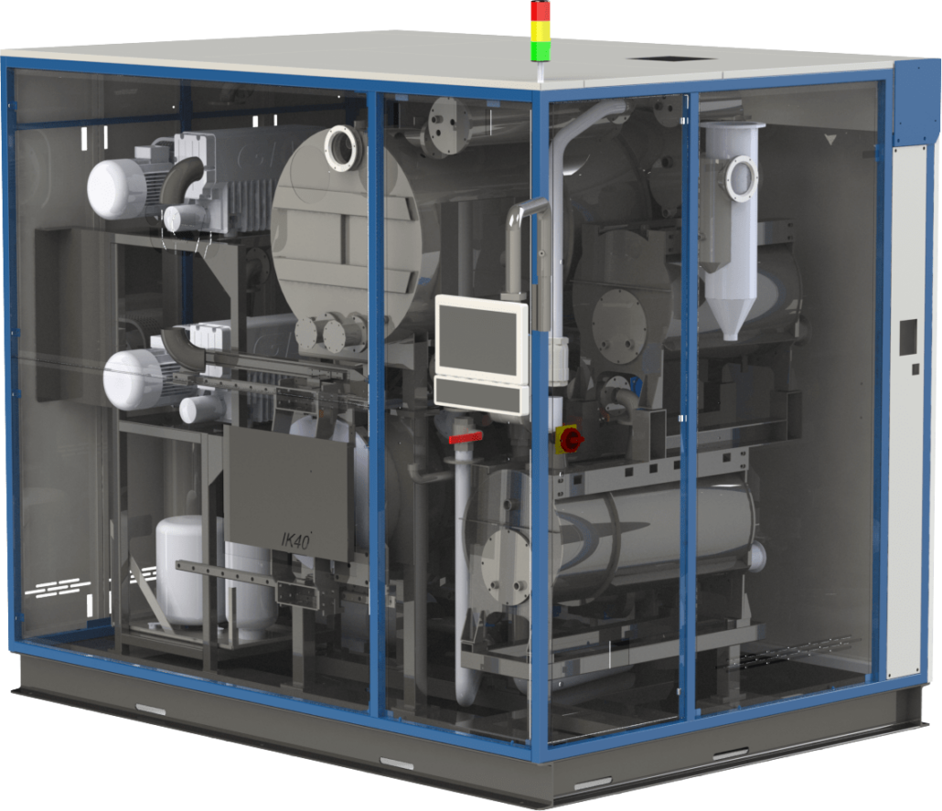 vacuum vapor degreasing