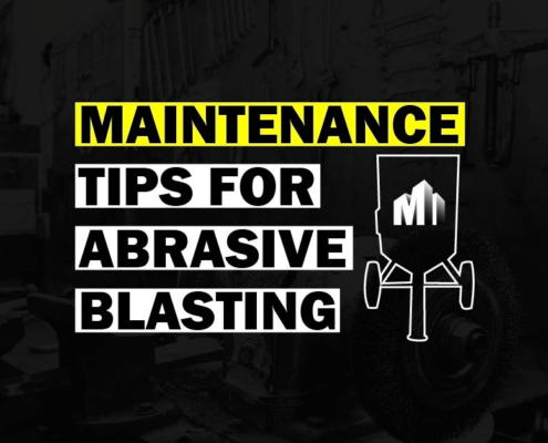 abrasive blast equipment maintenance tips