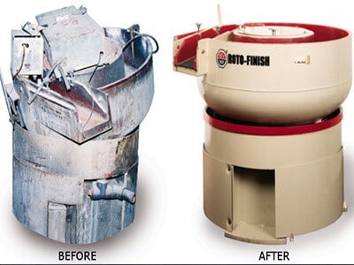 vibratory tumbler bowl repairs