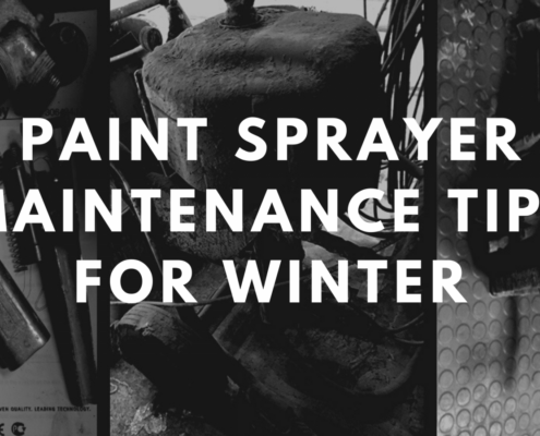 paint sprayer maintenance tips for winter