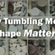 tumbling media shape