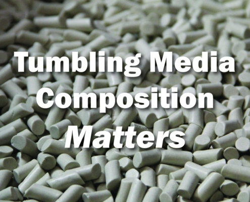 tumbling media composition